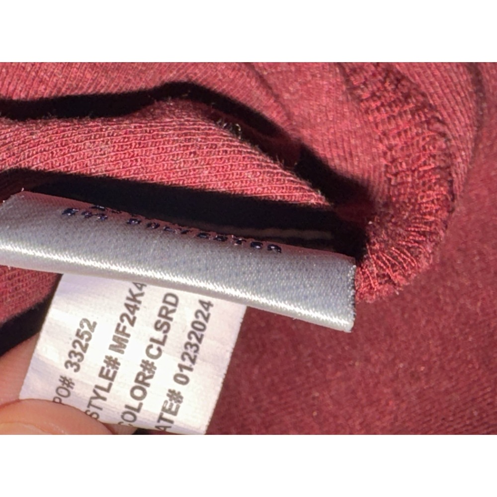 Peter Millar Red Maroon 1/4 Zip Mens 3XL Long Sleeve Performance Pull Over Golf - Picture 7 of 7